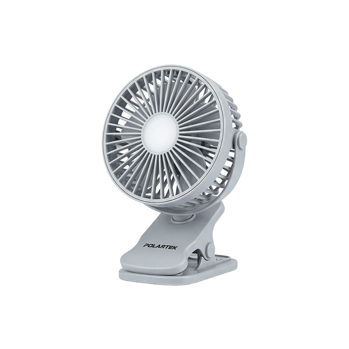 Ventilador Recargable Con Luz Led De 6 Pulgadas Polartek - Miniatura 2