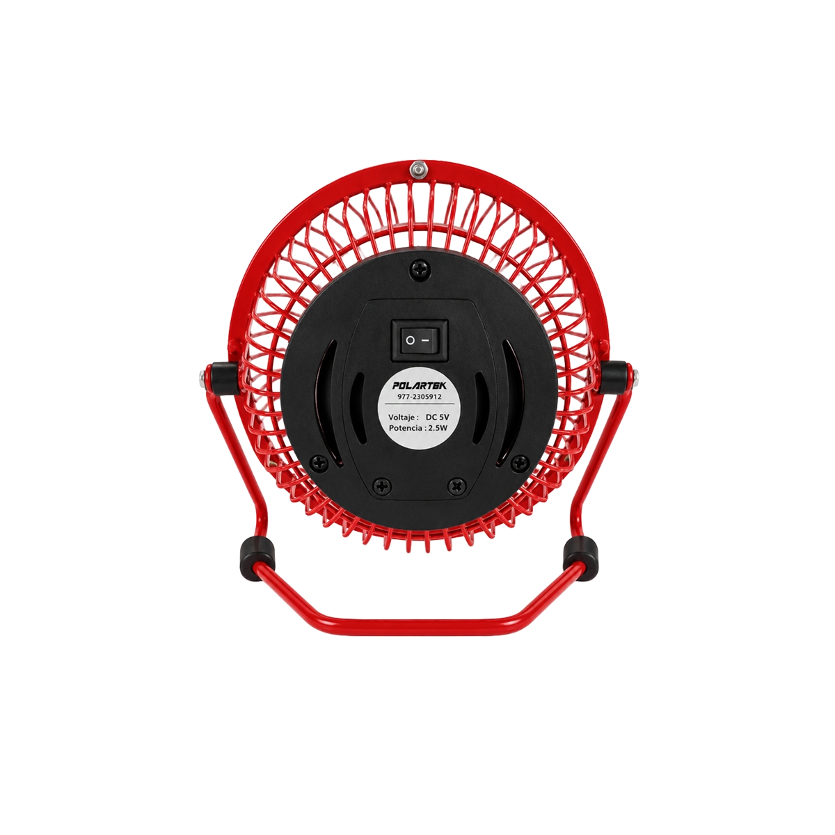 Ventilador De Mesa USB 4 Pulgadas Polartek - Miniatura 2