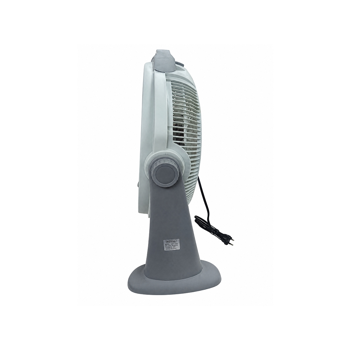 Ventilador De Piso 20 Pulgadas Color Gris Royal - Miniatura 3