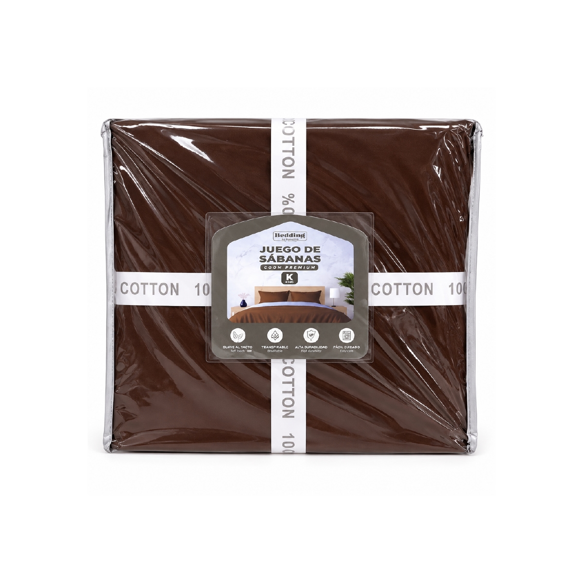 Juego De Sabanas King De 6 Piezas Bedding By Akad - Miniatura 2