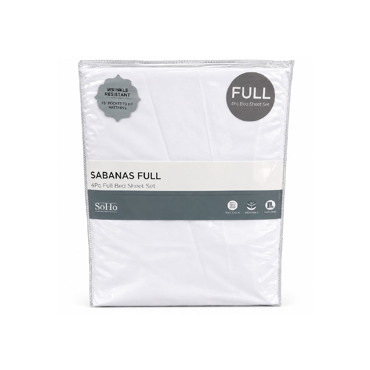 Juego De Sabanas Full De 4 Piezas Soho - Miniatura 2