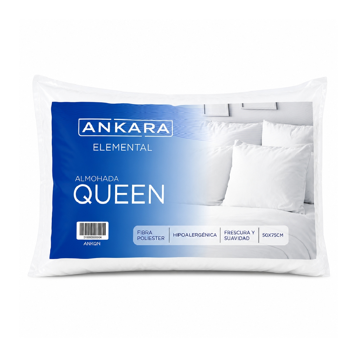 Almohada Queen Elemental Ankara - Miniatura 3