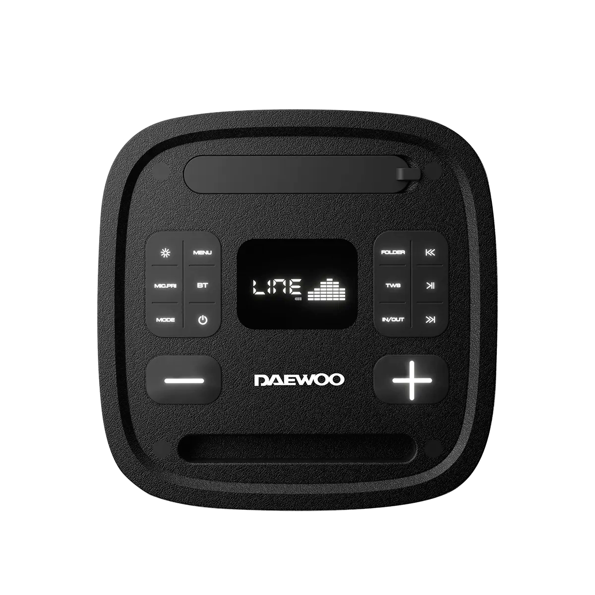 Corneta Party Speaker Con Bluetooth Doble De 6.5 Pulgadas Daewoo - Miniatura 4