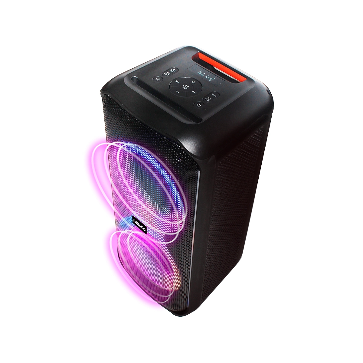 Corneta Portátil Inalámbrica Bluetooth 70W Color Negro Daewoo - Miniatura 2