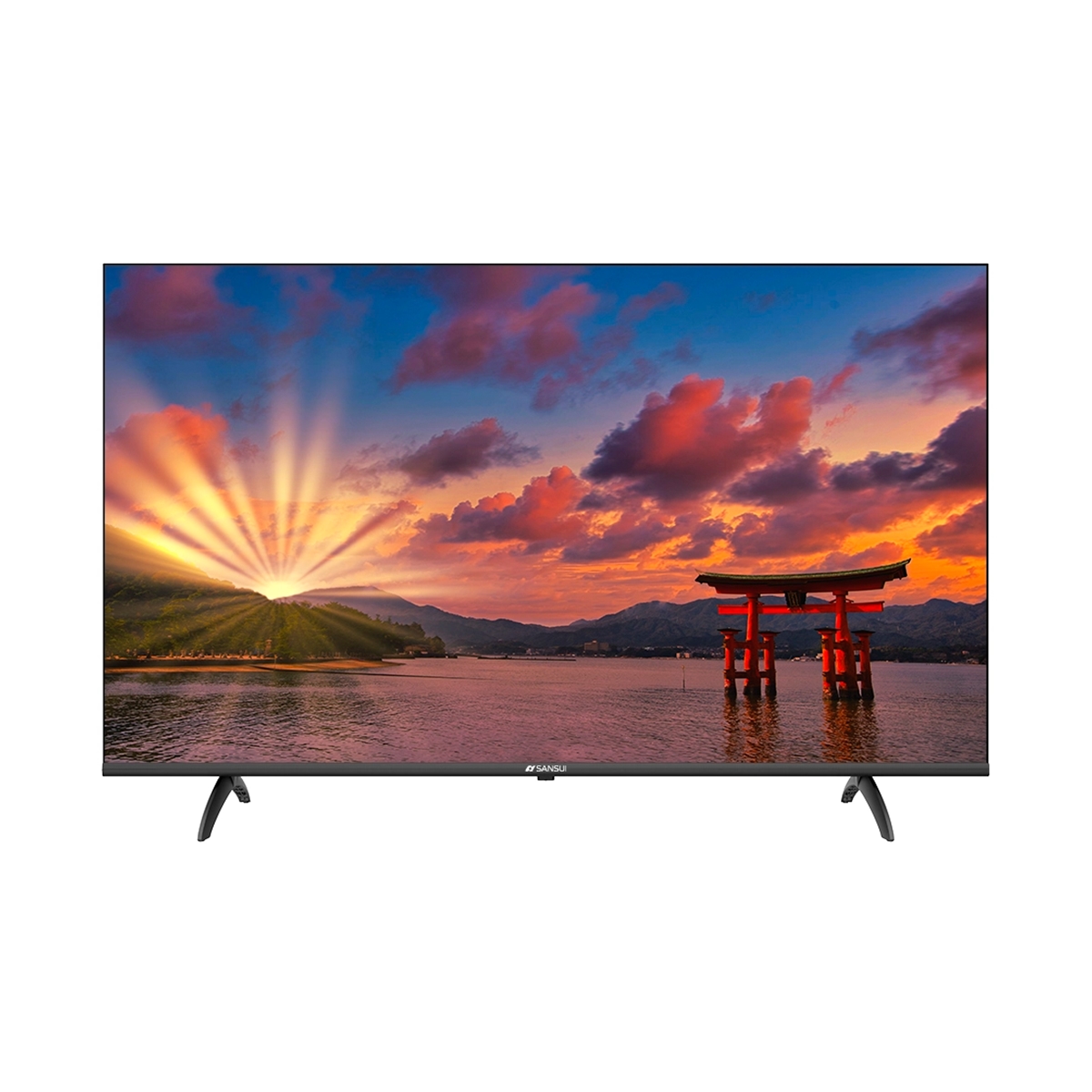 Televisor 55 Pulgadas UHD Smart Google TV Negro Sansui