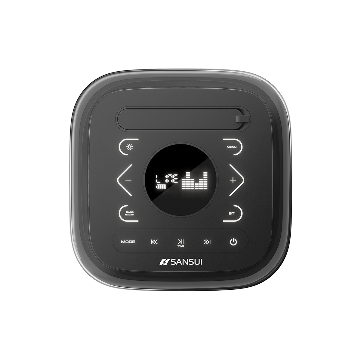 Corneta con Bluetooth 100W en Negro SANSUI - Miniatura 4