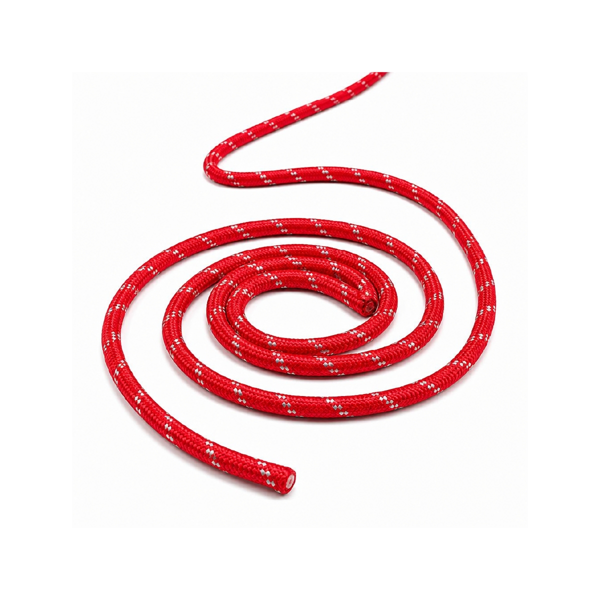 Mecate De Poliéster 3/8 Pulgadas Rojo Trenzo - Miniatura 2