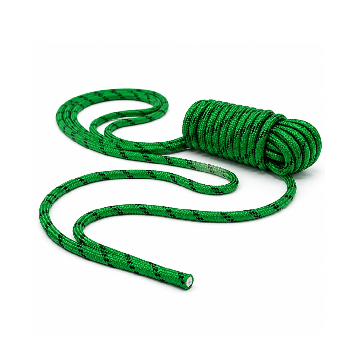 Mecate De Poliéster 3/8 Pulgadas Verde Trenzo - Miniatura 2