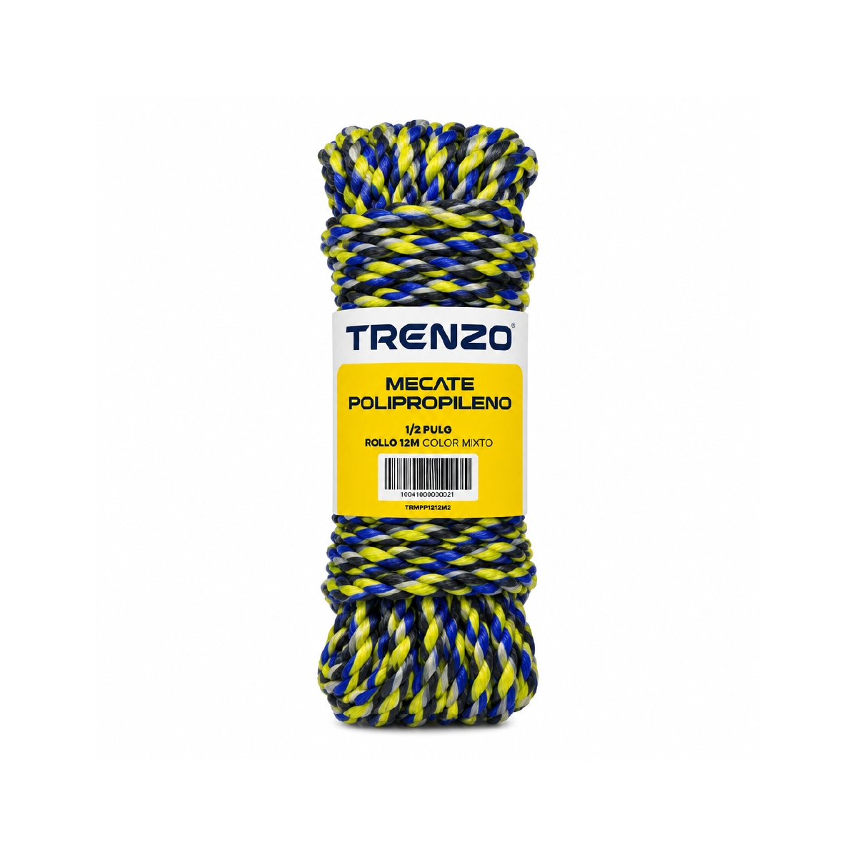 Mecate Polipropileno 1/2 Pulgadas Trenzo