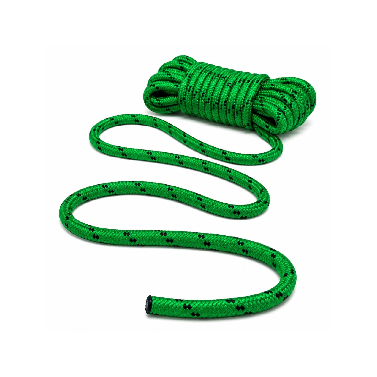 Mecate Poliéster De 1/2 Pulgadas Verde Trenzo - Miniatura 2