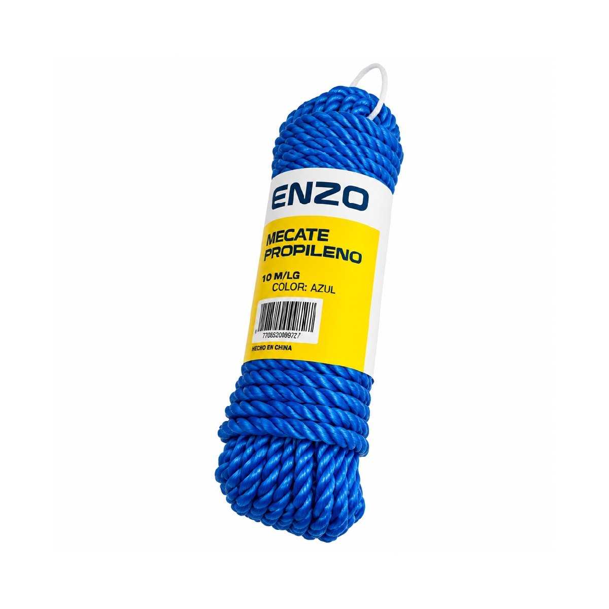 Mecate De Polipropileno De 3/8 Pulgadas Azul Trenzo - Miniatura 2