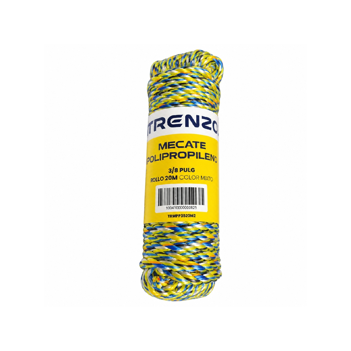 Mecate de Polipropileno de 3/8 Pulgadas Trenzo