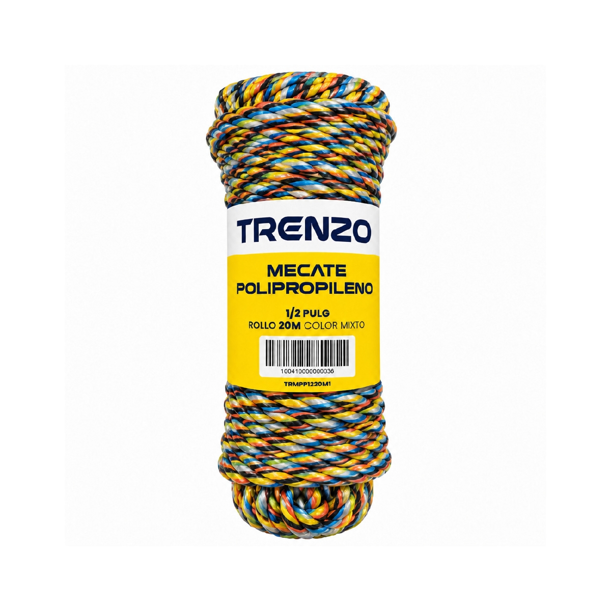 Mecate De Polipropileno De 1/2 Pulgadas Trenzo