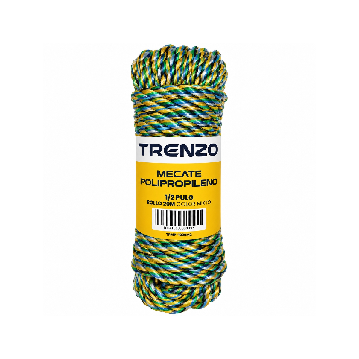 Mecate De Polipropileno De 1/2 Pulgadas Trenzo