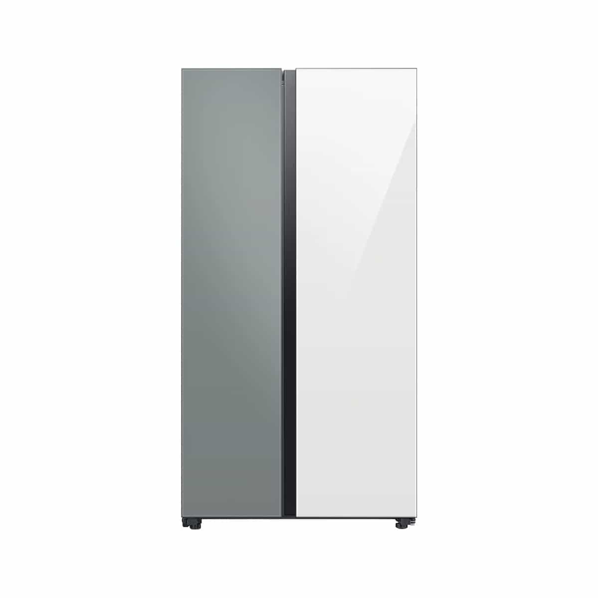 Nevera Side By Side Bespoke 23 Pies color Gris y Blanco Samsung
