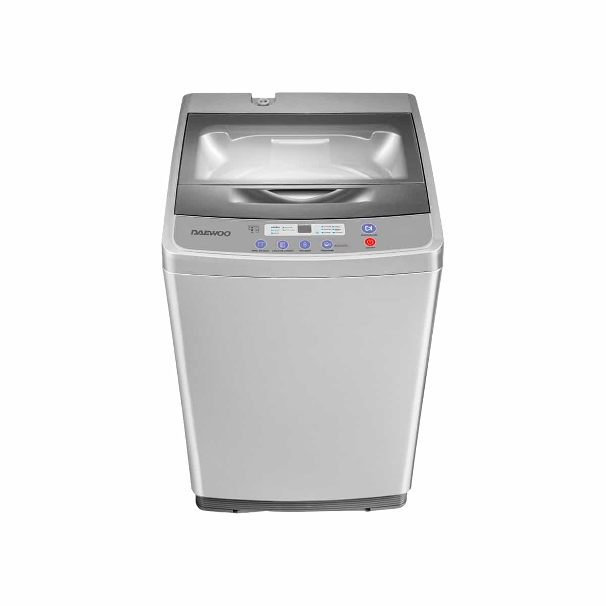 Lavadora Carga Superior De 14 Kg Color Plata Daewoo