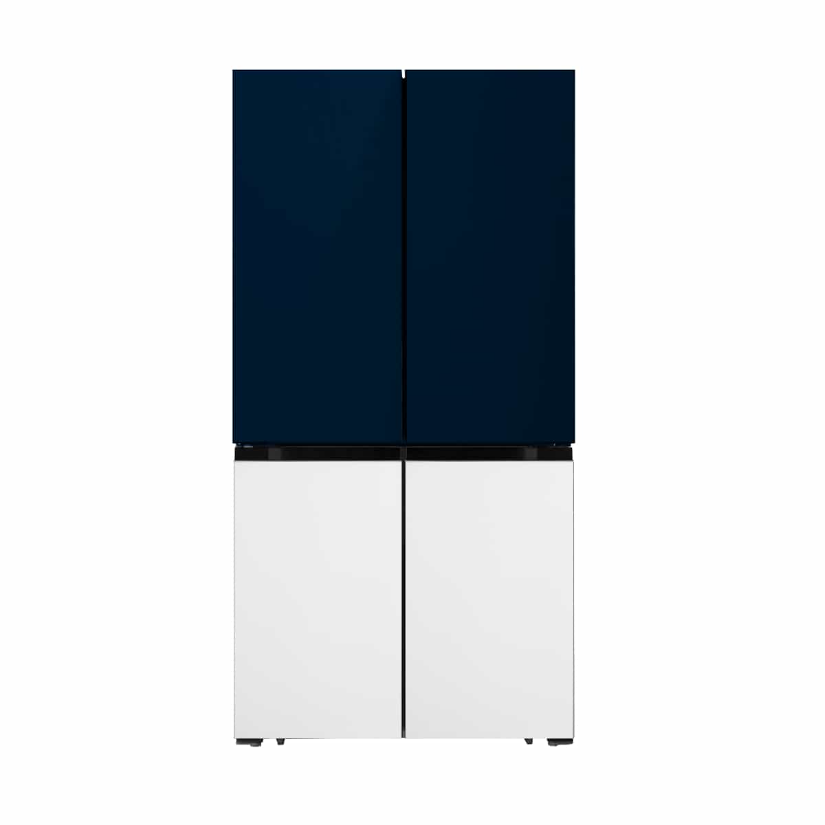 Nevera 4 Puertas De 21 Pies color Azul Ribelle
