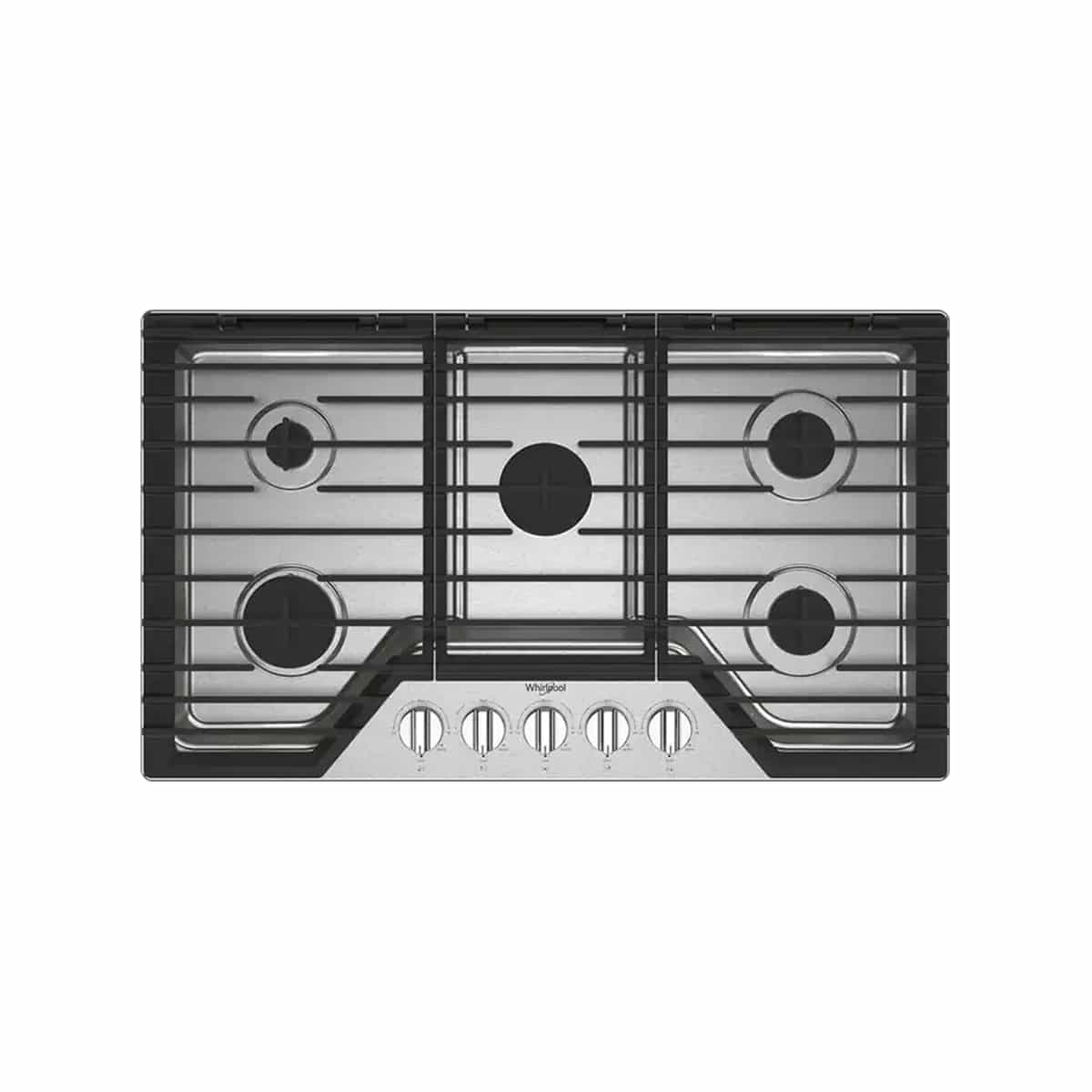 Tope A Gas 90 CM De 5 Hornillas Whirlpool