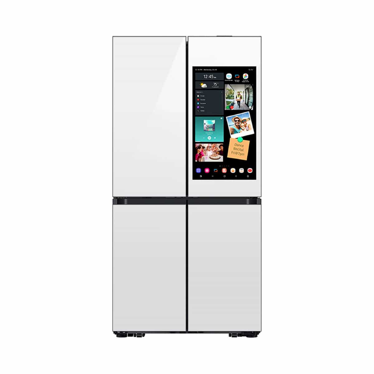 Nevera 23 Pies 4 Puertas Bespoke Family Hub color Blanco Samsung