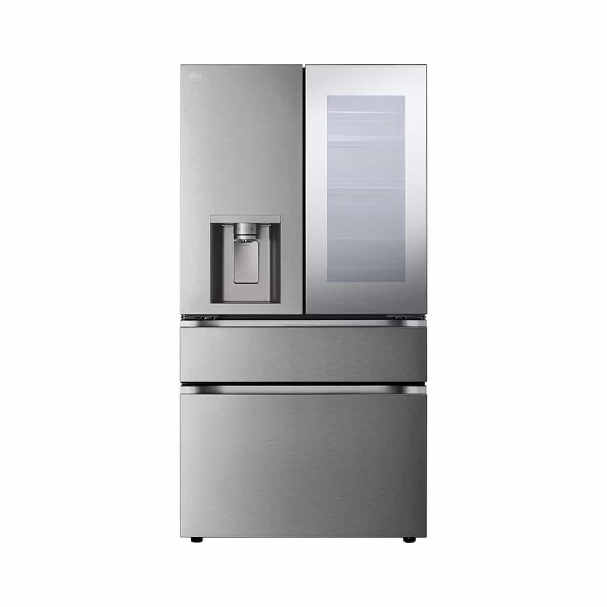 Nevera French Door InstaView 29 Pies Con Dispensador color Gris LG