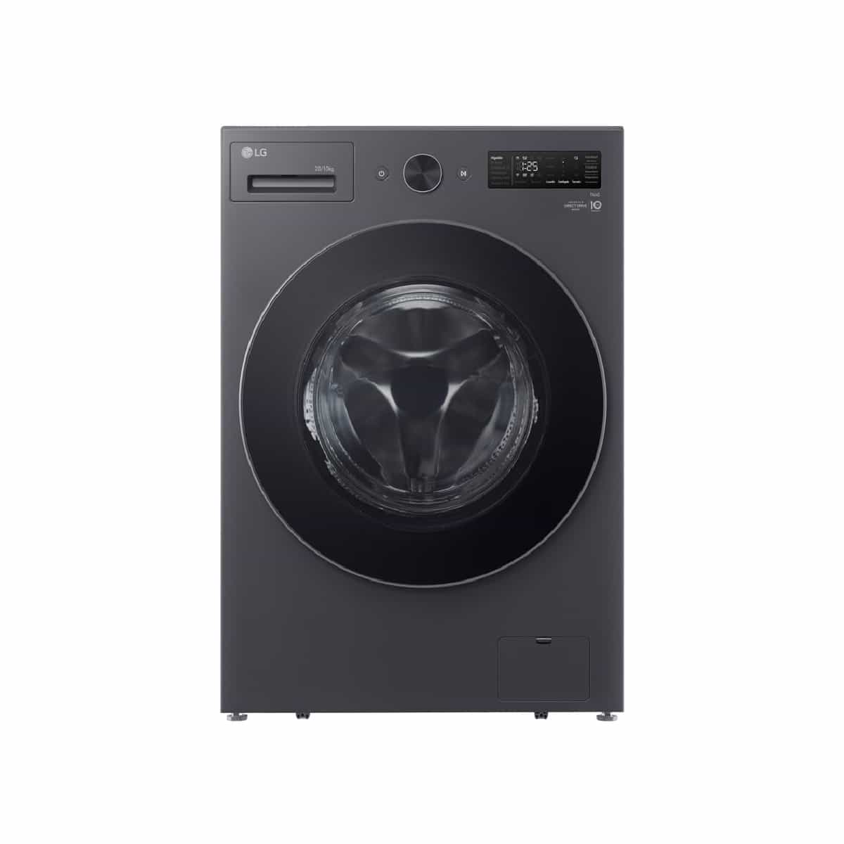 Lavadora Secadora 20 Kg TurboWash Negro LG