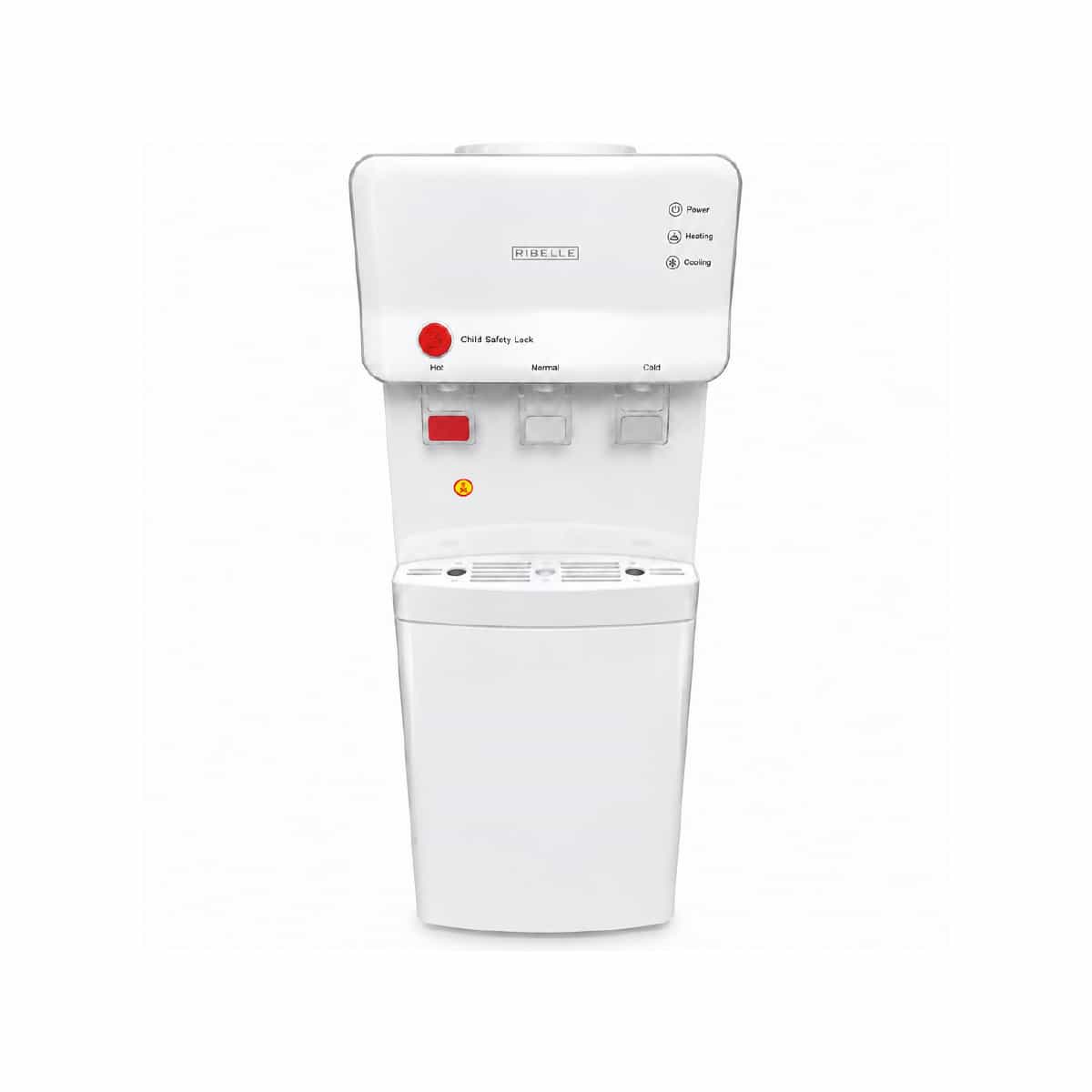 Dispensador De Agua Con Nevera color Blanco Ribelle