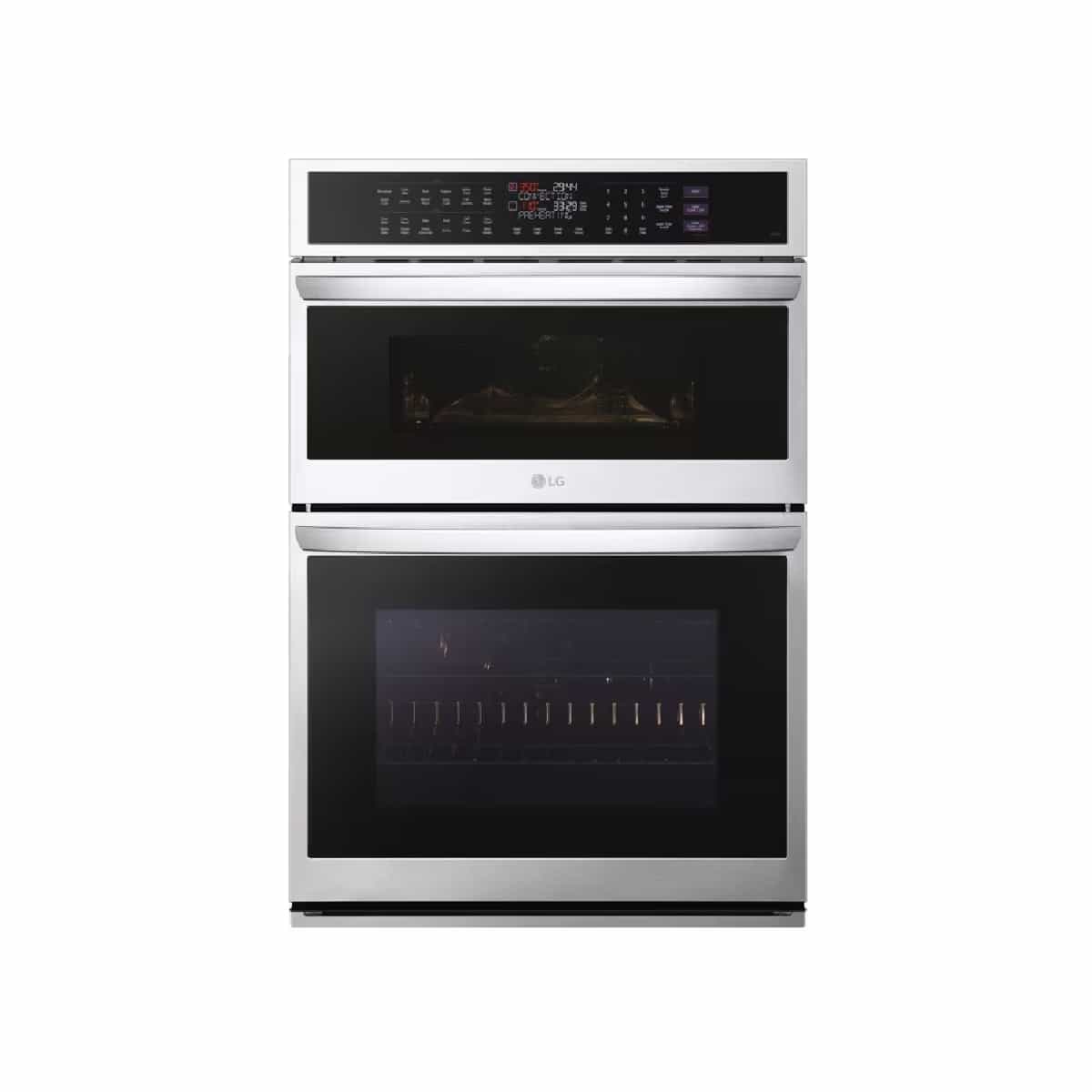 Horno Doble de 30 Pulgadas InstaView Negro LG