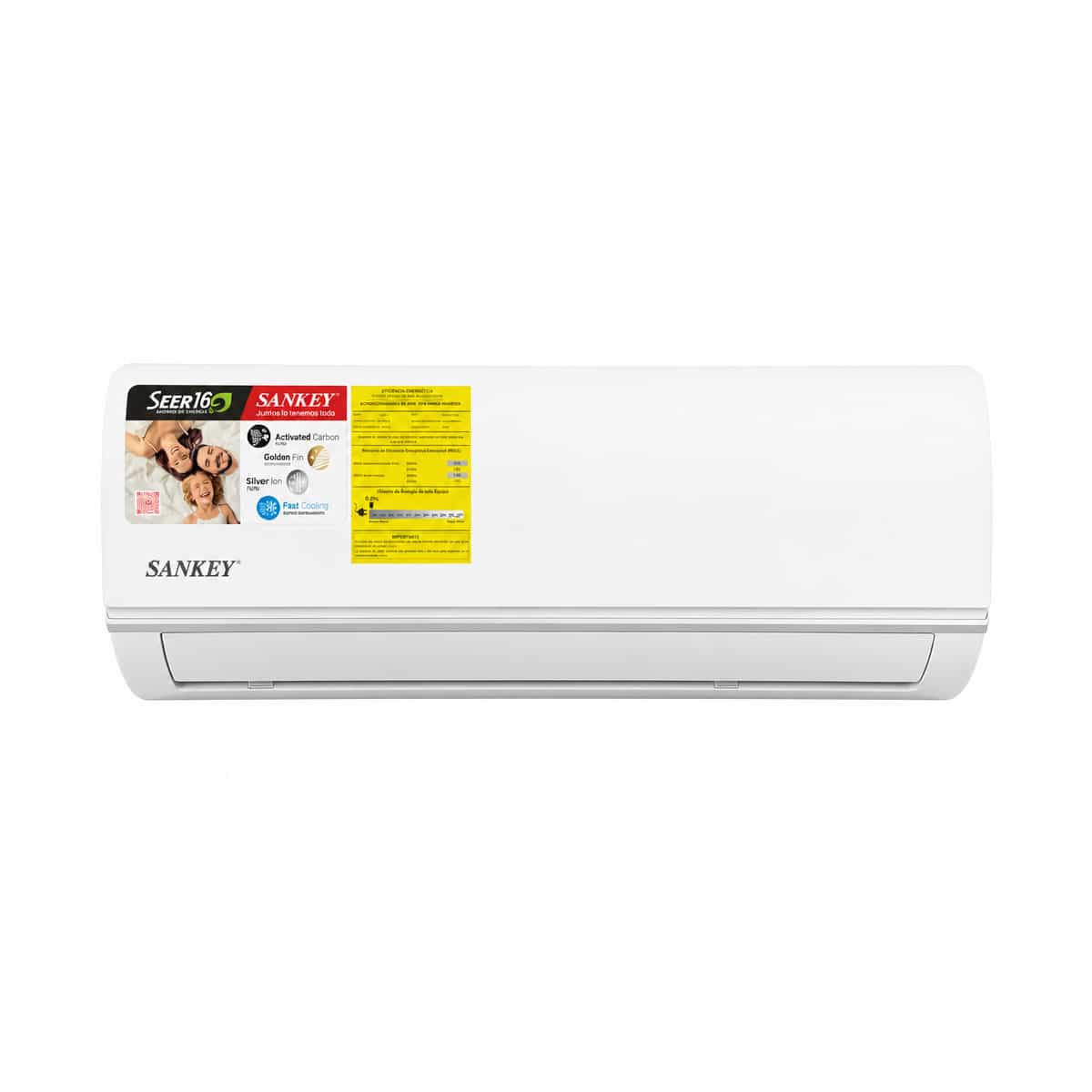 Aire Acondicionado Split 12000 BTU 220V color Blanco Sankey