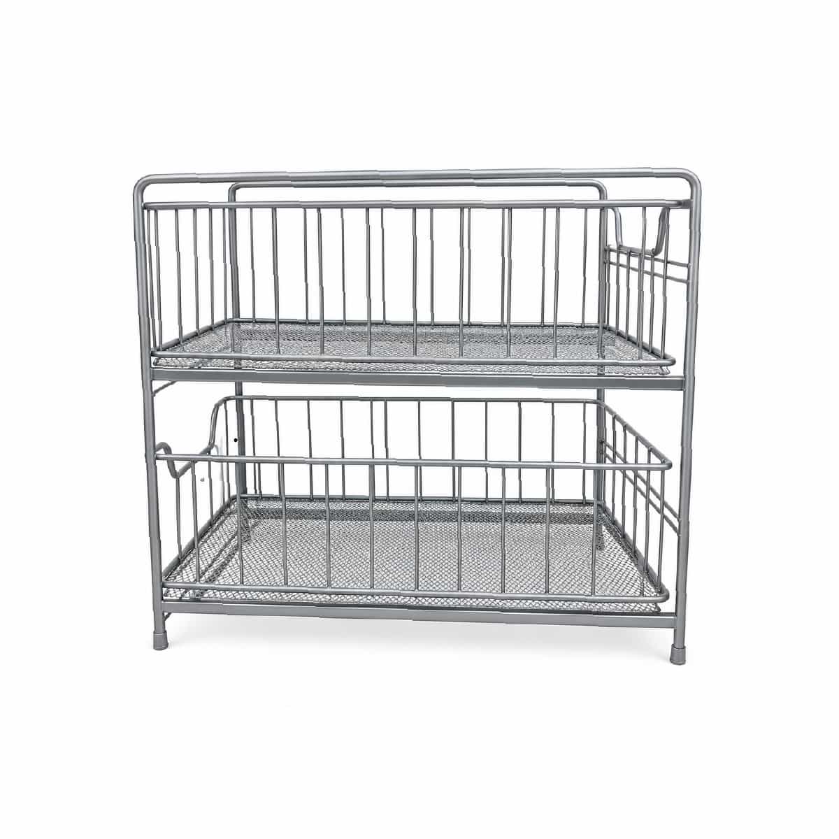 Estante Organizador De Dos Niveles Multiuso Basic Home