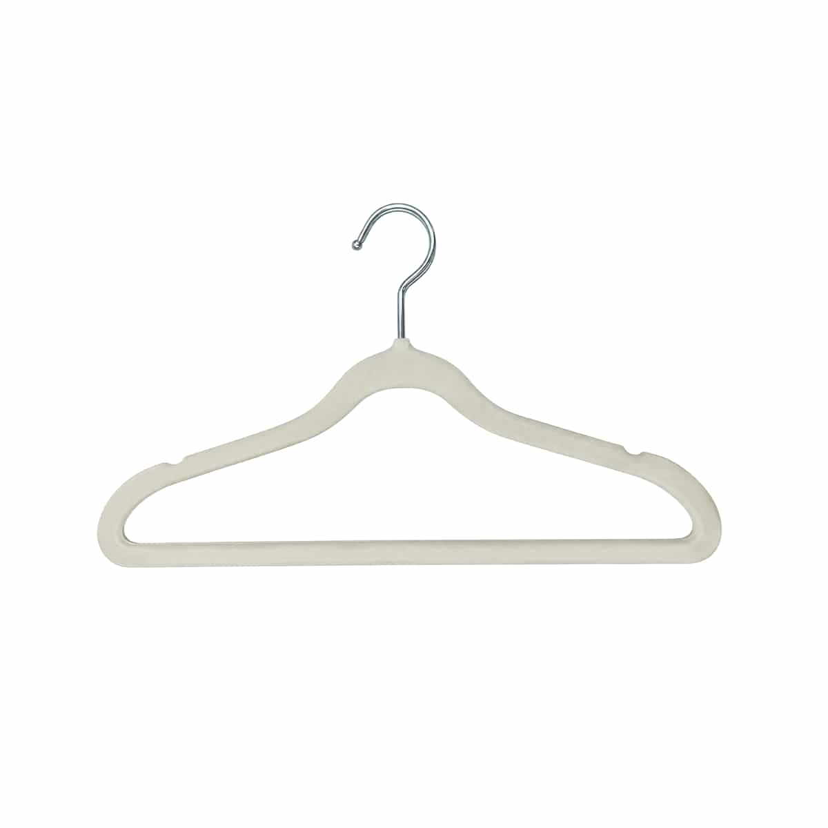 Set De Ganchos Para Ropa 5 Piezas Crema Wonder House
