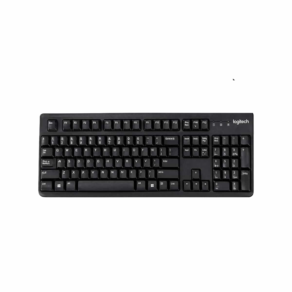 Teclado Alámbrico Negro Logitech