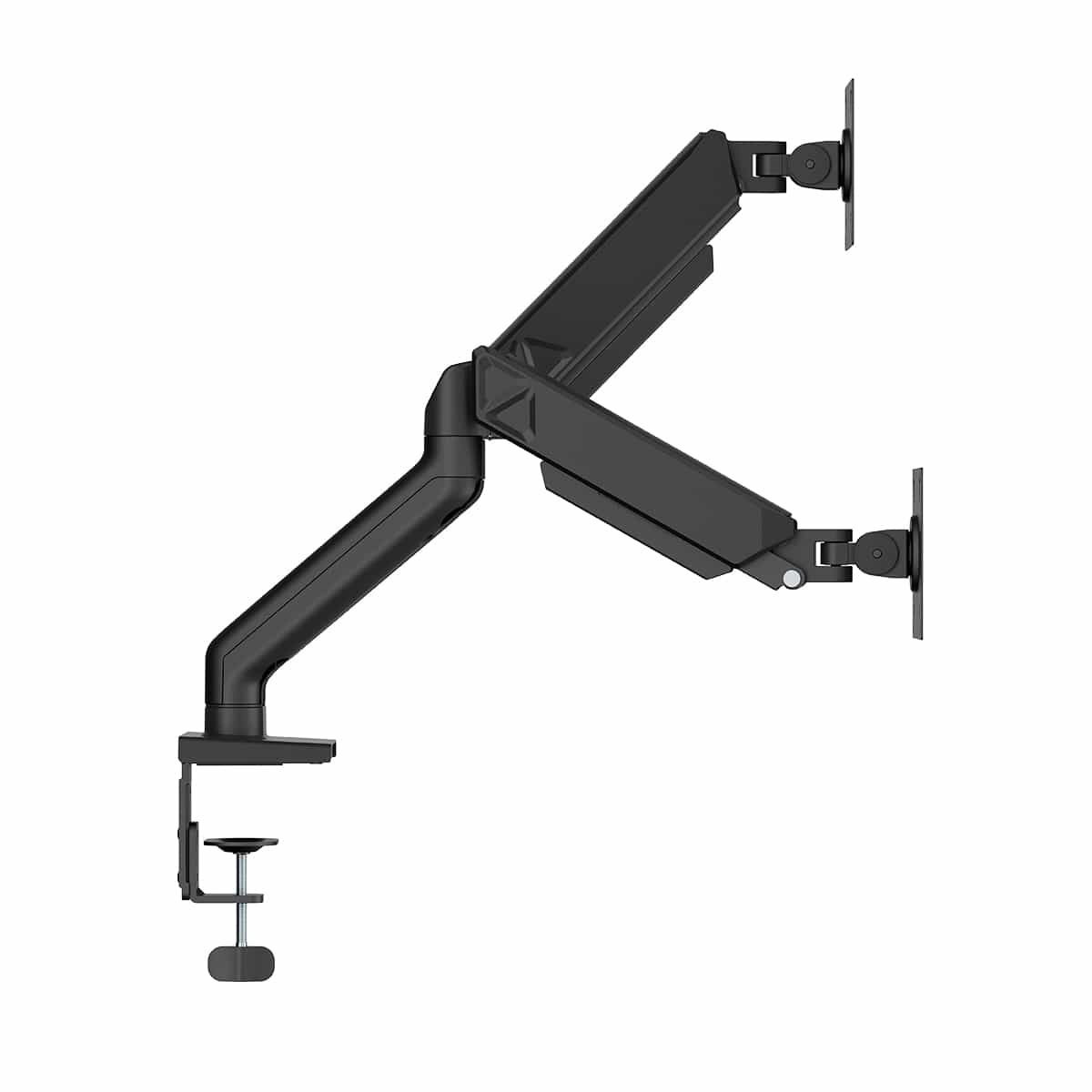 Brazo Para Monitor Dual de 17-32 Pulgadas Color Negro Destek