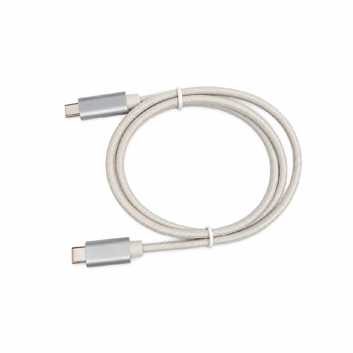 Cable Tipo C 60W Carga Rapida 1 Metro Color Gris Win