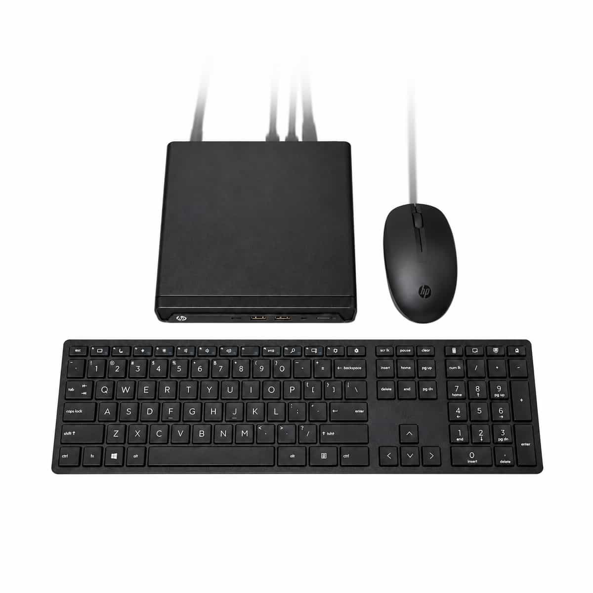 Mini PC Elite Ryzen 5 16GB RAM 256GB SSD con mouse y teclado HP