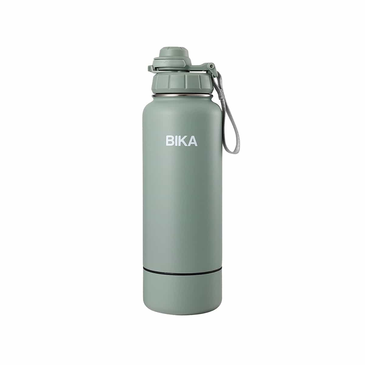 Botella De Agua Termica 946 ml Color Verde Bika