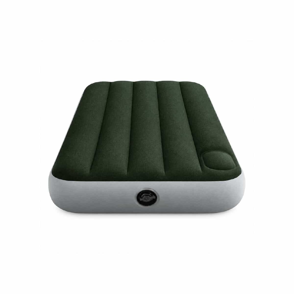 Colchón Inflable Individual con Inflador de Pie Integrado Gris Intex