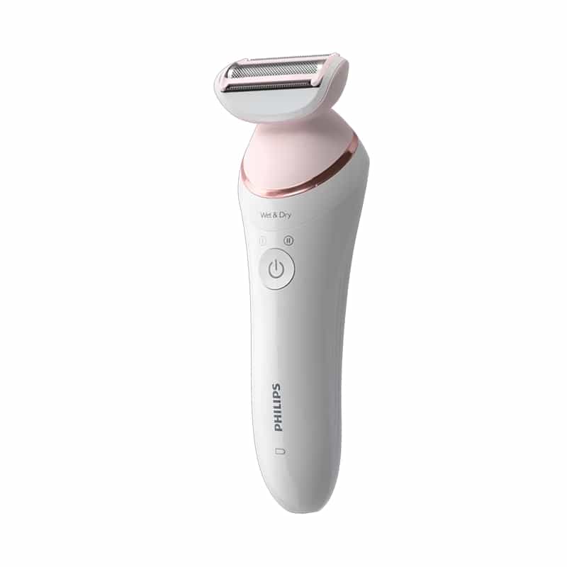 Depiladora Eléctrica Húmedo Y Seco Clor Blanco Con Nueve Accesorios Philips