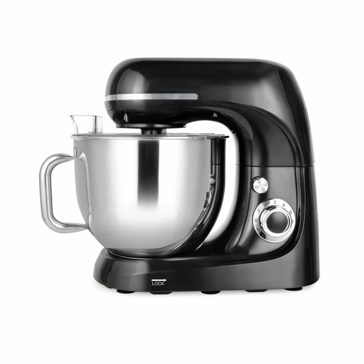 Batidora De Pedestal 5.3 Lt 6 Velocidades Negra Bremen