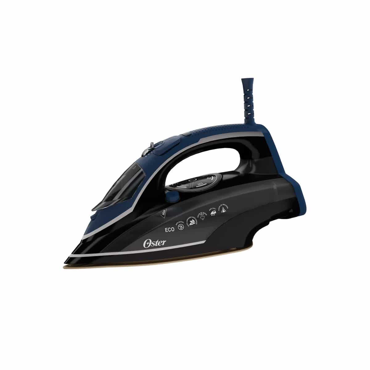 Plancha De Ropa A Vapor Color Negro Oster