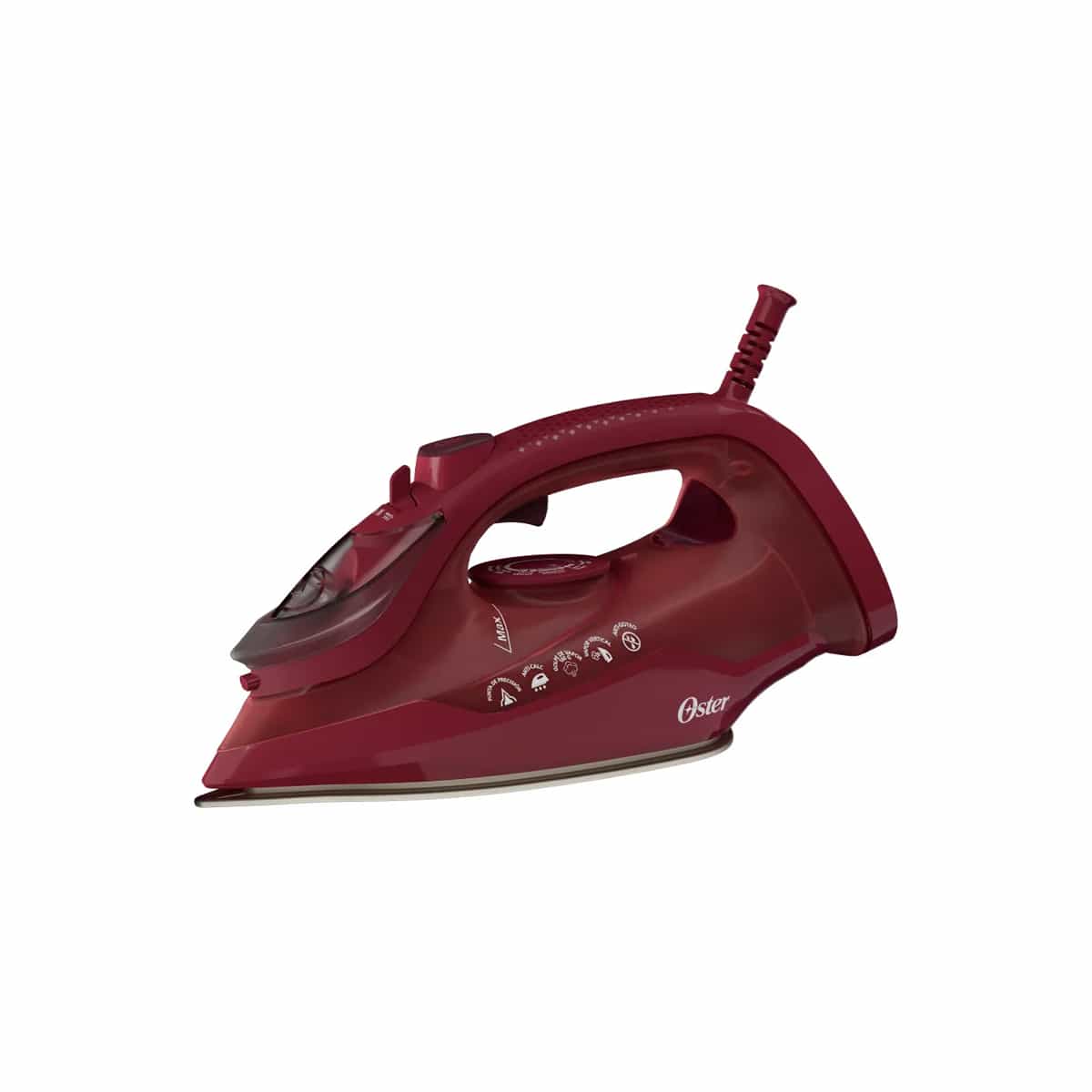 Plancha De Ropa A Vapor Color Rojo Oster