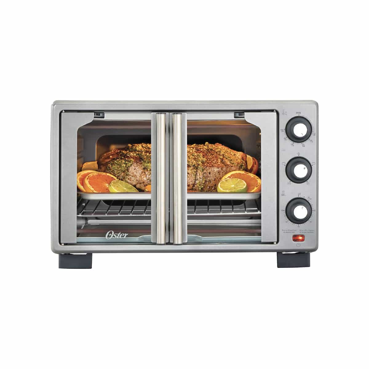 Horno Tostador Con Freidora De Aire De 25 Litros En Acero Inoxidable Oster