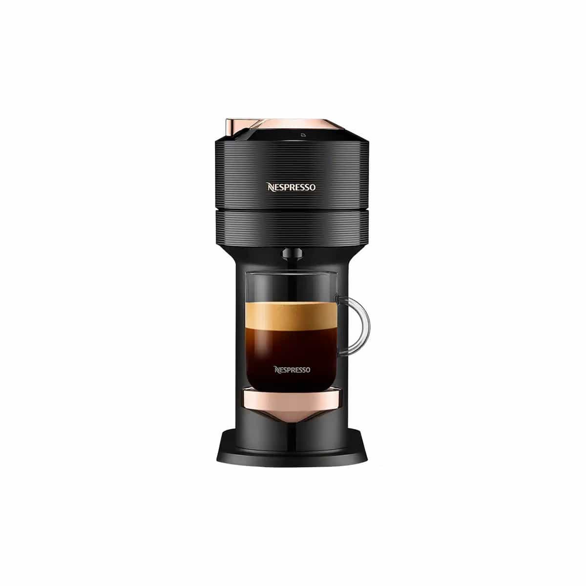 Cafetera Vertuo Next Color Negro Rosegold Nespresso