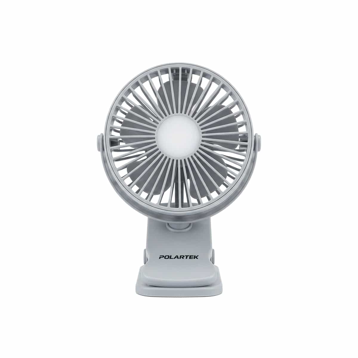 Ventilador Recargable Con Luz Led De 6 Pulgadas Polartek