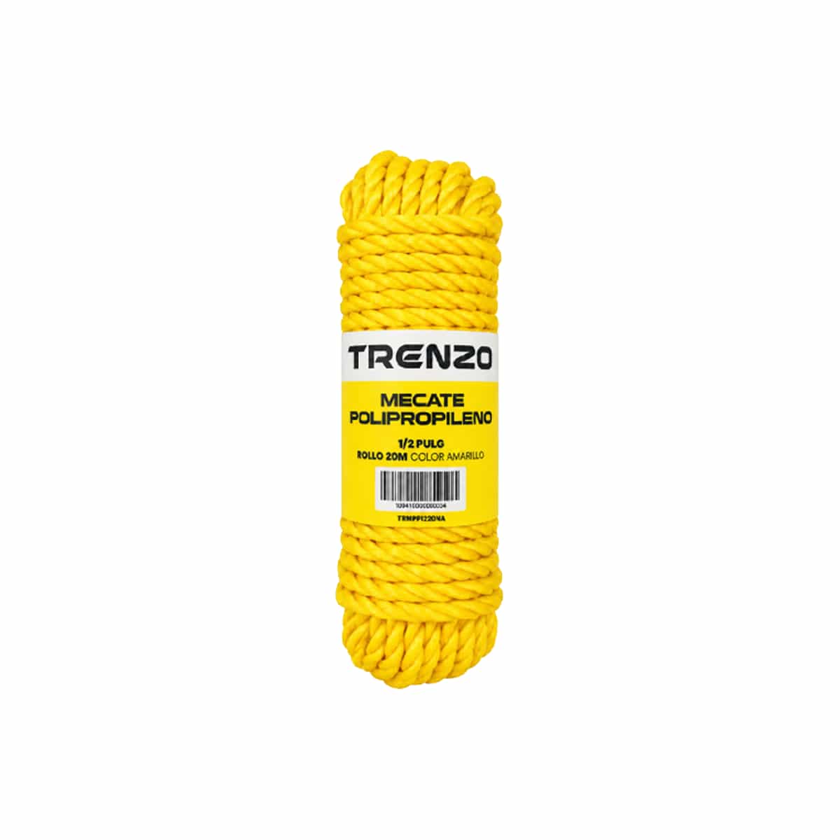Mecate Polipropileno 5/16 Pulgadas Amarillo Trenzo