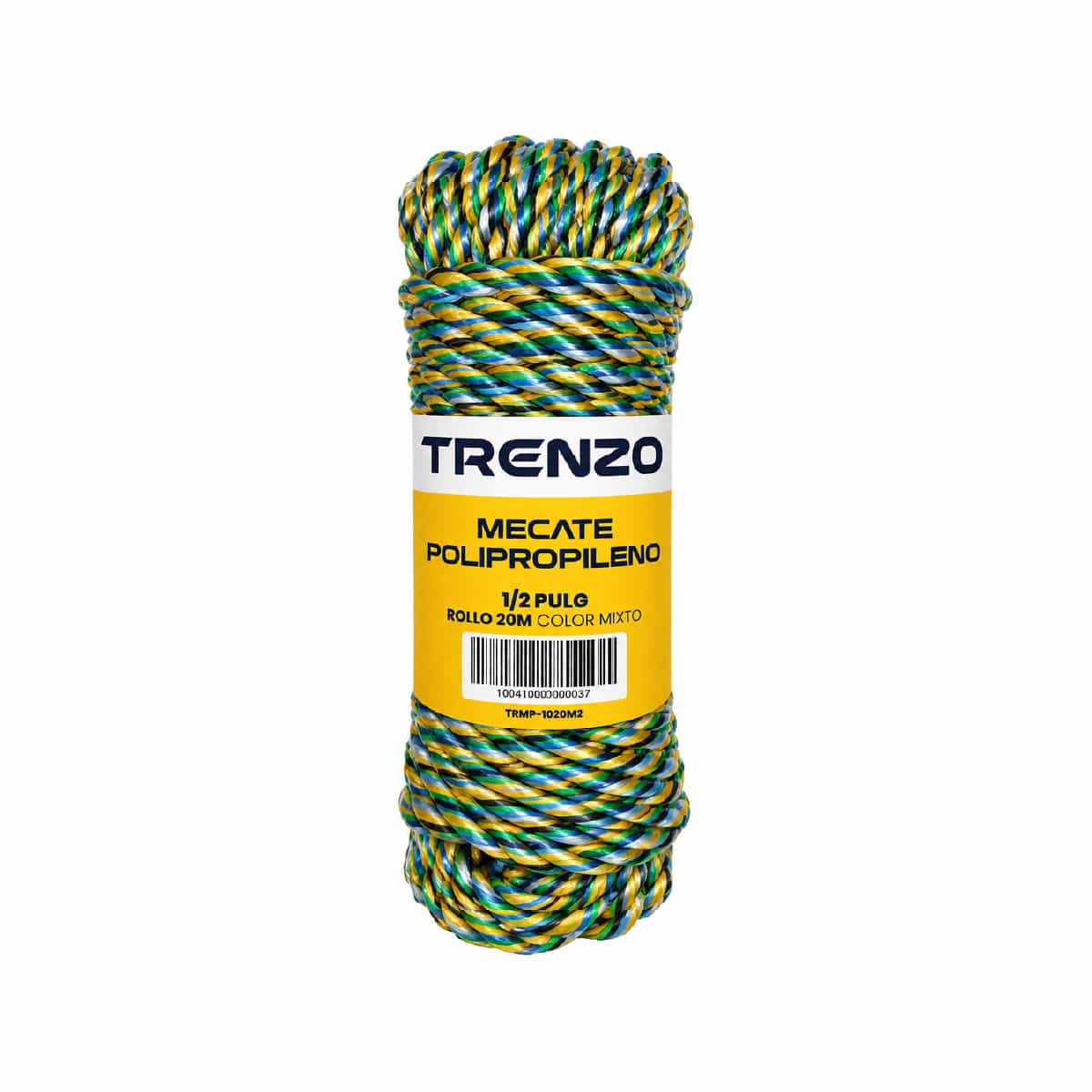 Mecate De Polipropileno De 1/2 Pulgadas Trenzo